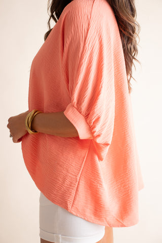 Start Living V Neck Top *Final Sale*