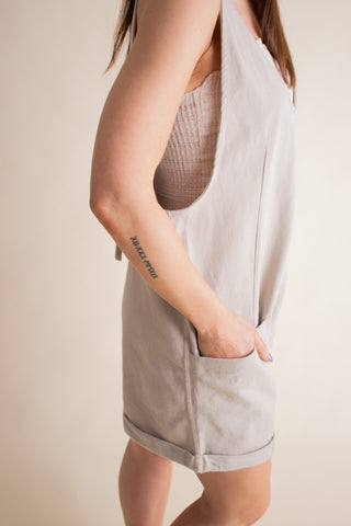 What You Want Twill Romper