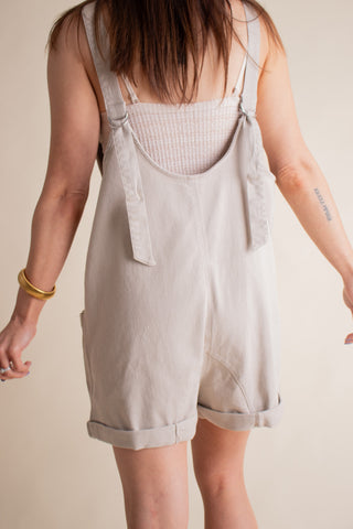 What You Want Twill Romper