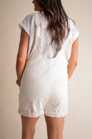 What You Want Twill Romper