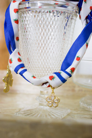 Shine So Bright Scarf Charm Necklace *Final Sale*