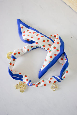 Shine So Bright Scarf Charm Necklace *Final Sale*