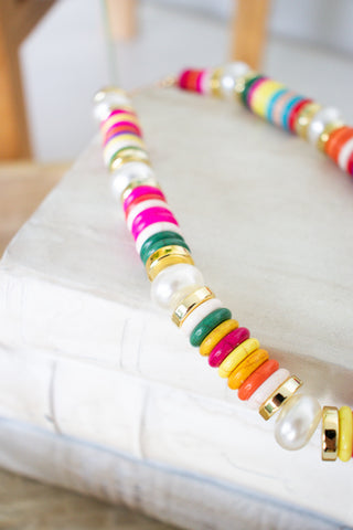Oh Joy Beaded Necklace