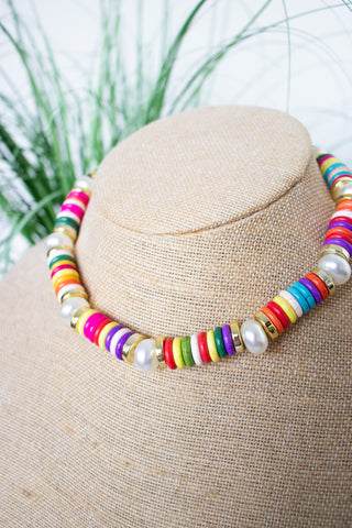 Oh Joy Beaded Necklace