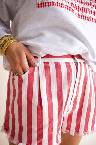 Morgan Frayed Hem Shorts *Final Sale*
