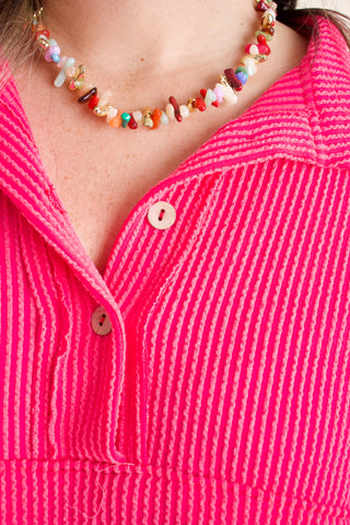 Easy Peasy Ribbed Top *Final Sale*