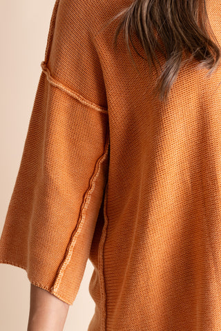 Look Forward Mineral Wash Sweater