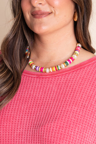 Oh Joy Beaded Necklace