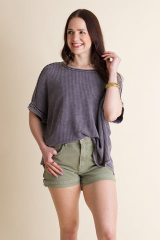 Perfect Days Mineral Washed Top *Final Sale*