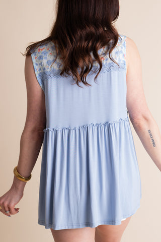 Spring Dreams Sleeveless Top *Final Sale*