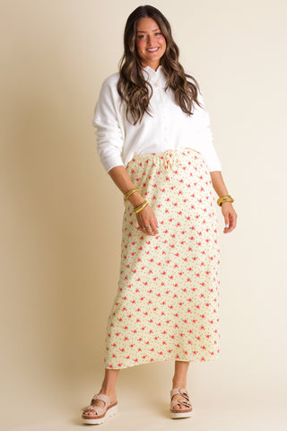 Sweet Memories Floral Maxi Skirt