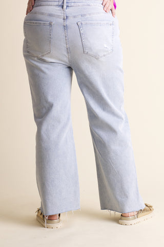Nola Super High Rise Wide Leg Jeans - CURVY