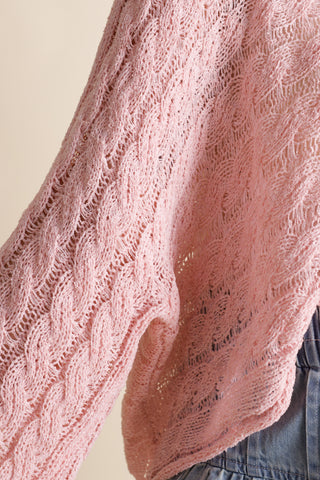 Close To You Crochet Sweater *Final Sale*