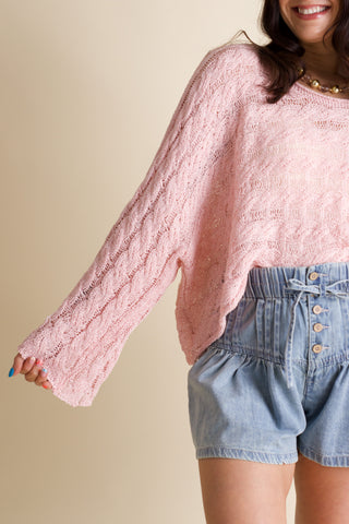 Close To You Crochet Sweater *Final Sale*