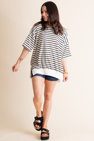 In The Stars Striped Tunic *Final Sale*