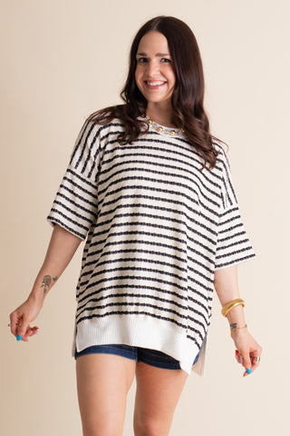 In The Stars Striped Tunic *Final Sale*