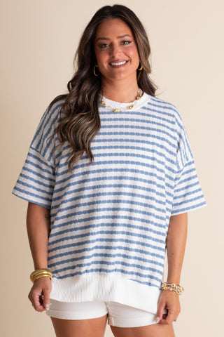 In The Stars Striped Tunic *Final Sale*