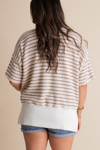 In The Stars Striped Tunic *Final Sale*