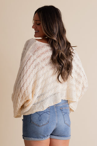 Close To You Crochet Sweater *Final Sale*