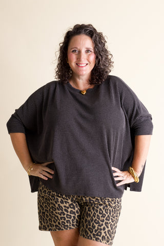 Only Good Times Urban Ribbed Top