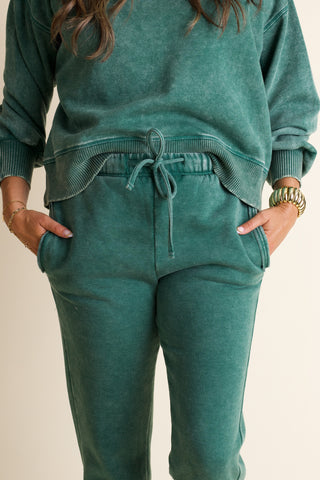 Movie Night Acid Wash Joggers