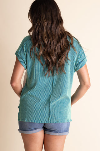 Brand New Day Ribbed Top