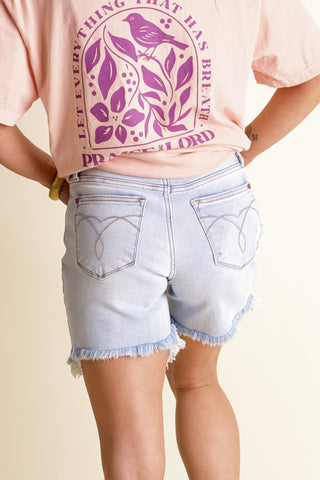 Kristin Mid Rise Dad Shorts *Final Sale*