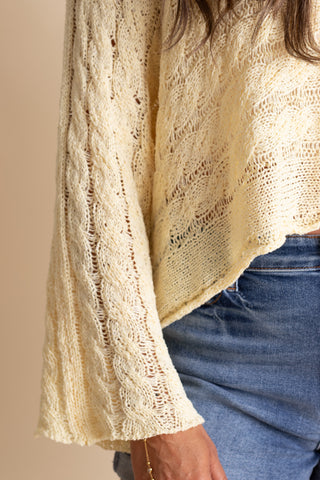 Close To You Crochet Sweater *Final Sale*