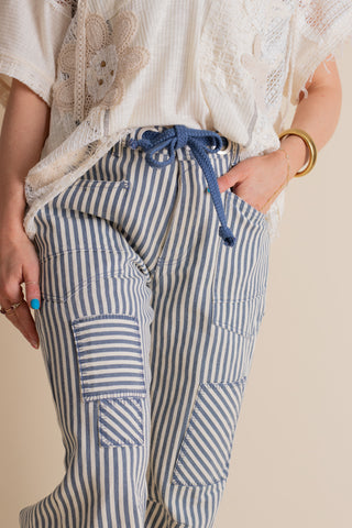 A Little Extra Barrel Leg Pants