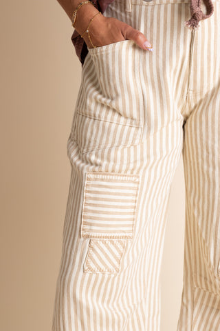 A Little Extra Barrel Leg Pants