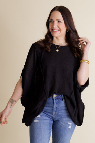 Pretty Woman Drop Shoulder Top