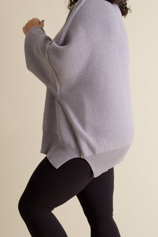 Slow Mornings Oversized Sweater