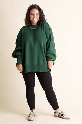 Slow Mornings Oversized Sweater