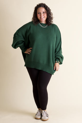 Slow Mornings Oversized Sweater