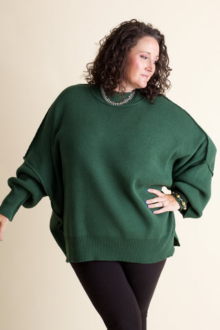 Slow Mornings Oversized Sweater