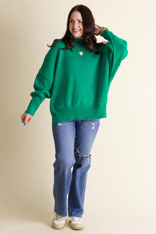 Slow Mornings Oversized Sweater