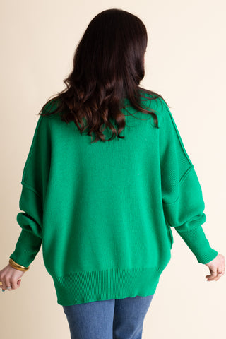 Slow Mornings Oversized Sweater