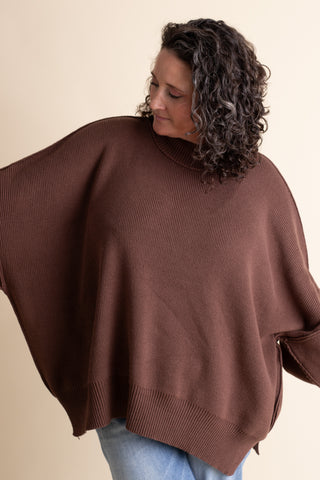Slow Mornings Oversized Sweater