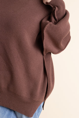 Slow Mornings Oversized Sweater