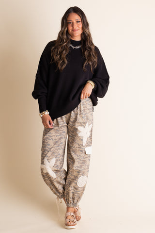 Slow Mornings Oversized Sweater