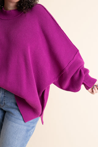 Slow Mornings Oversized Sweater
