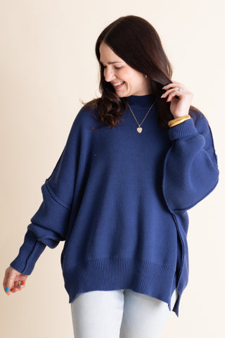 Slow Mornings Oversized Sweater