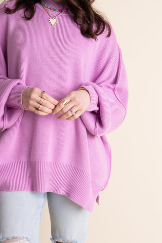 Slow Mornings Oversized Sweater