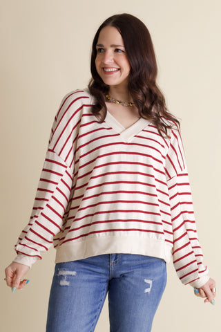 Pretty Slowly V Neck Top