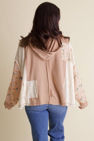 Imagine That Floral Hoodie Top