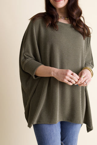 Only Good Times Urban Ribbed Top