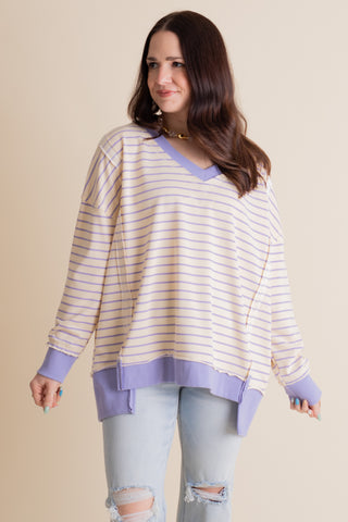 Love Me Tender V Neck Top