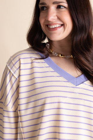 Love Me Tender V Neck Top