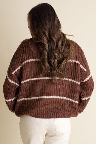 Maybe Someday Striped Sweater