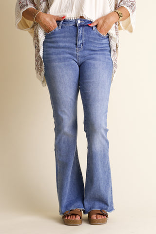Addie High Rise Flares